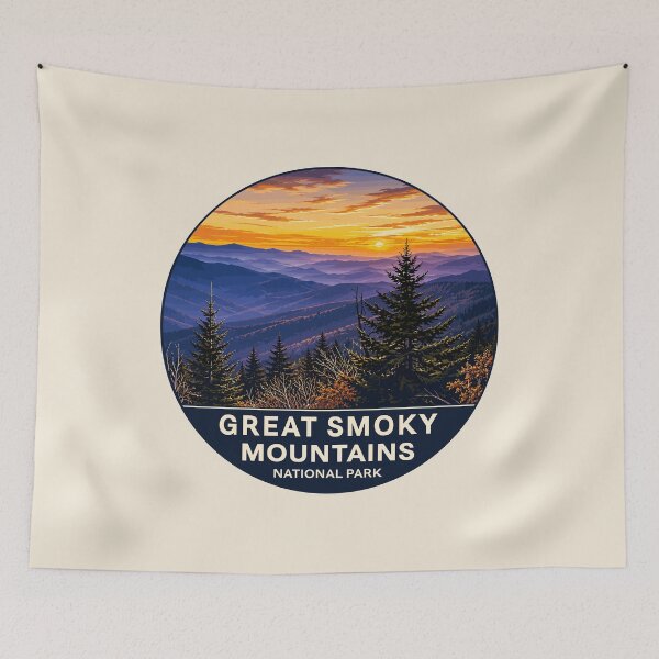 Item preview, Great Smoky Mountains National Park Sticker designed and sold by Gideon Emmerich.