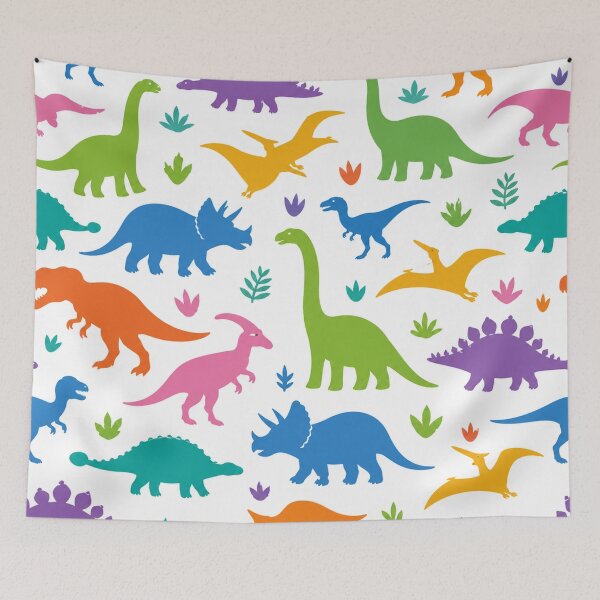 Item preview, Colorful Dinosaur Pattern designed and sold by Owcomm.