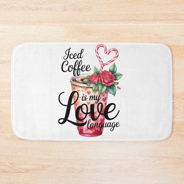 Item preview,  iced coffee is my love language  designed and sold by jkrphoto.