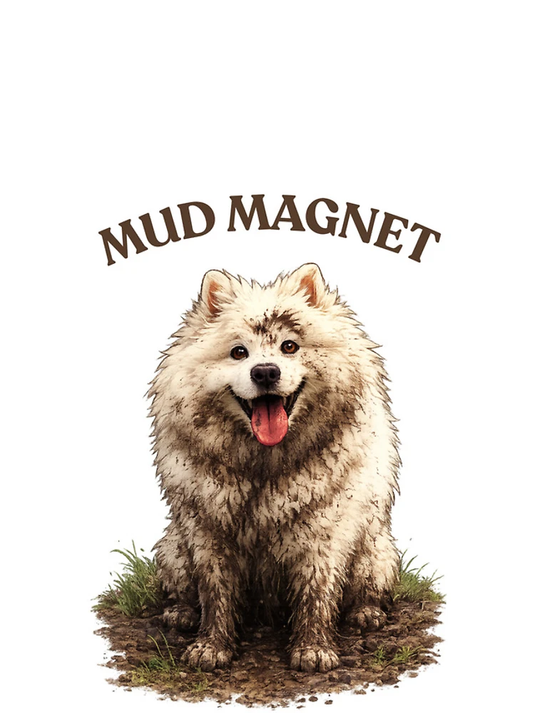 Thumbnail 4 of 4, iPhone Case, MUD MAGNET designed and sold by Samoyed-Angela.