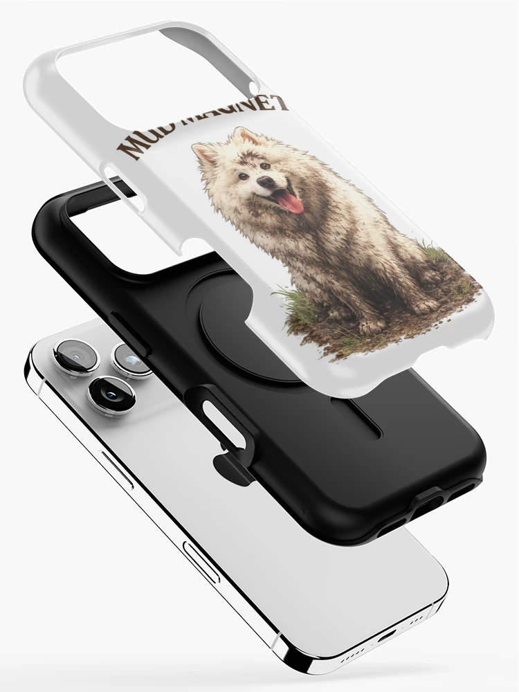 Thumbnail 2 of 4, iPhone Case, MUD MAGNET designed and sold by Samoyed-Angela.
