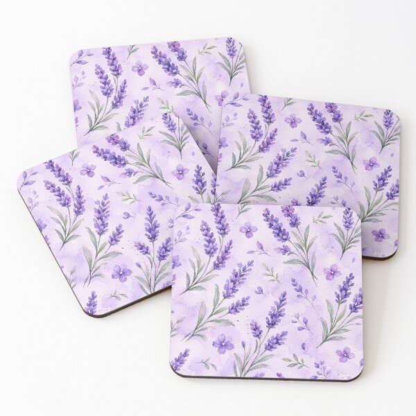 Item preview, Lavender Watercolor Floral Pattern designed and sold by Owcomm.