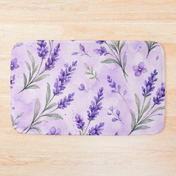 Item preview, Lavender Watercolor Floral Pattern designed and sold by Owcomm.
