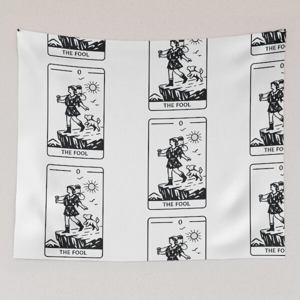 Item preview, The fool card for a witch designed and sold by fadeinkstudio.