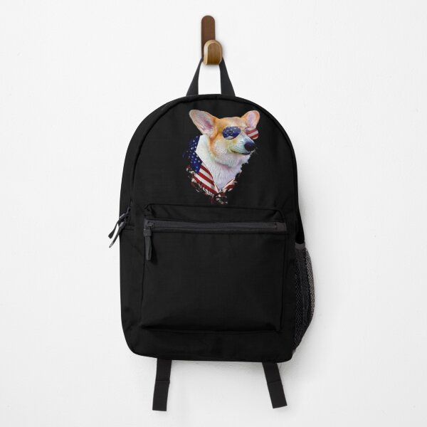 Item preview, Corgi Dog Retro American USA Flag 4 July Pop Art Corgi Lover designed and sold by r-silver.