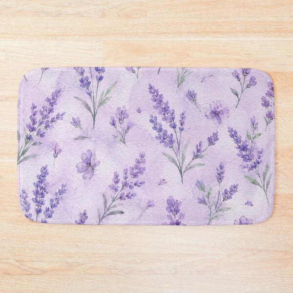 Item preview, Lavender Watercolor Floral Seamless Pattern designed and sold by Owcomm.