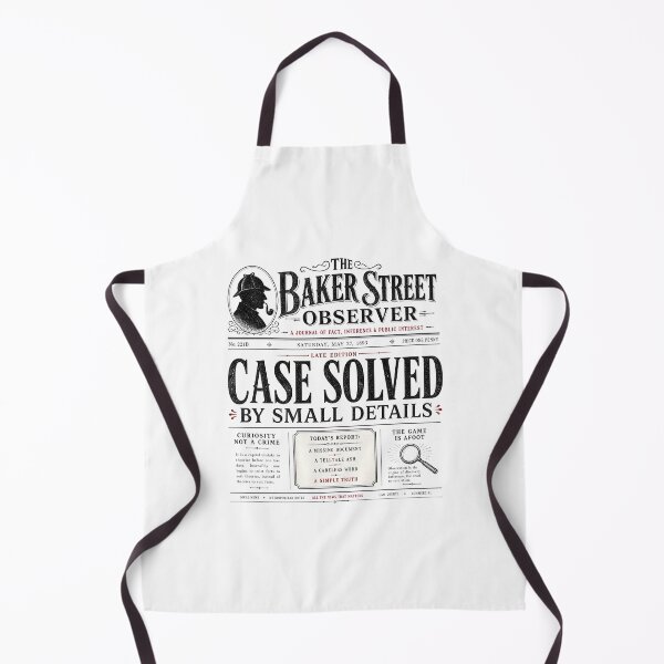 Item preview, Sherlock Holmes Case Solved By Small Details Baker Street Observer designed and sold by Fenay Designs.