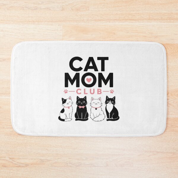 Item preview, Cat Mom Club Cute Minimal Cat Lover Design designed and sold by Shadryx.