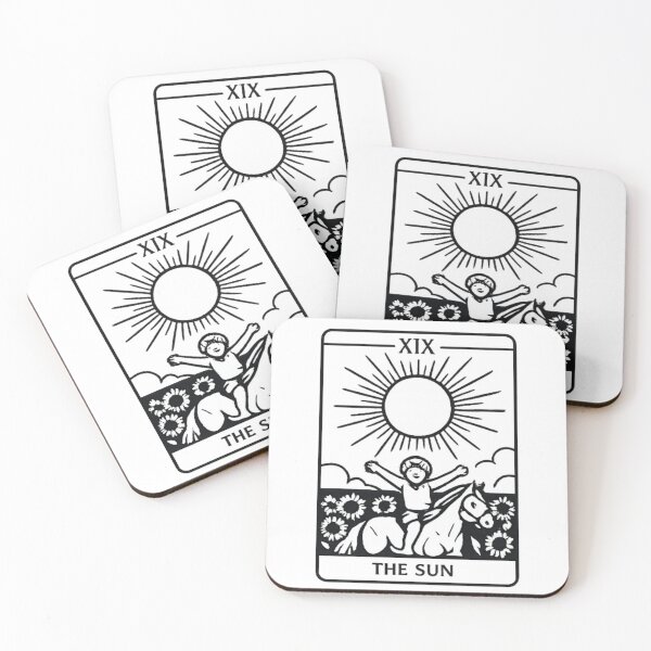Item preview, The sun card for a witch designed and sold by fadeinkstudio.