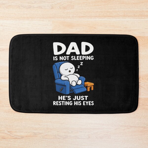 Item preview, Dad Is Not Sleeping He Is Just Resting His Eyes Funny Father designed and sold by WumbleDoor.