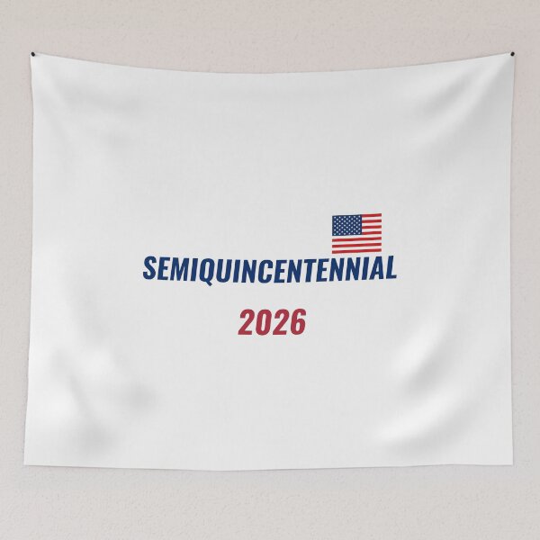 Item preview, SEMIQUINCENTENNIAL 2026 – America 250th Tee | Uncle Jichuan designed and sold by Uncle-Jichuan.