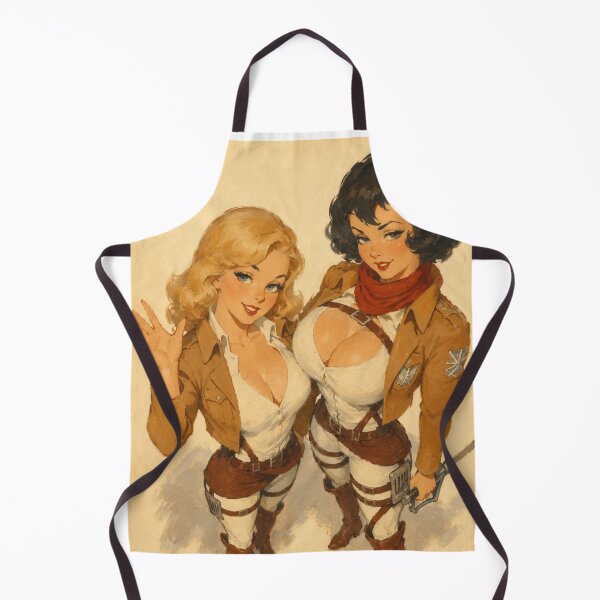 Item preview, Vintage Scout Duo Pinup designed and sold by Cosplayvintage.