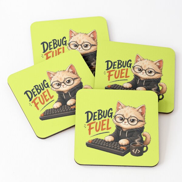 Artikelvorschau, Debug Fuel Programmer Cat entworfen und verkauft von olosra.