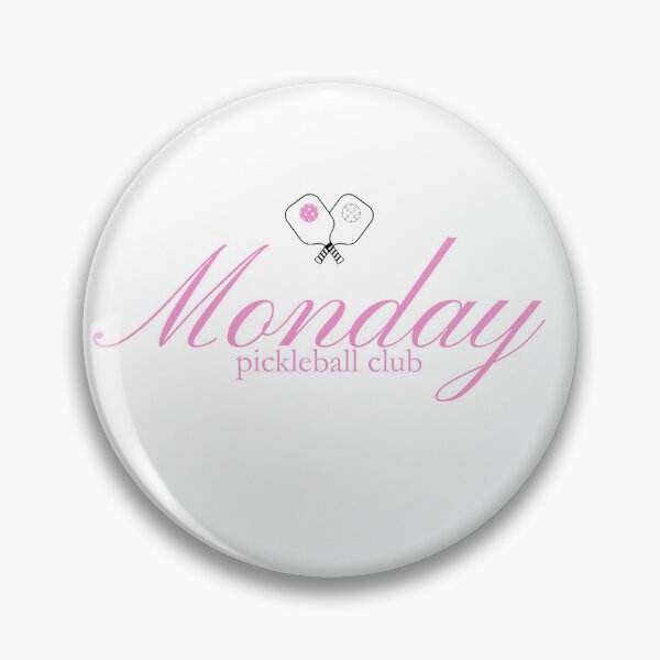 Item preview, Monday Pickleball Club in Pink designed and sold by jocelapng.