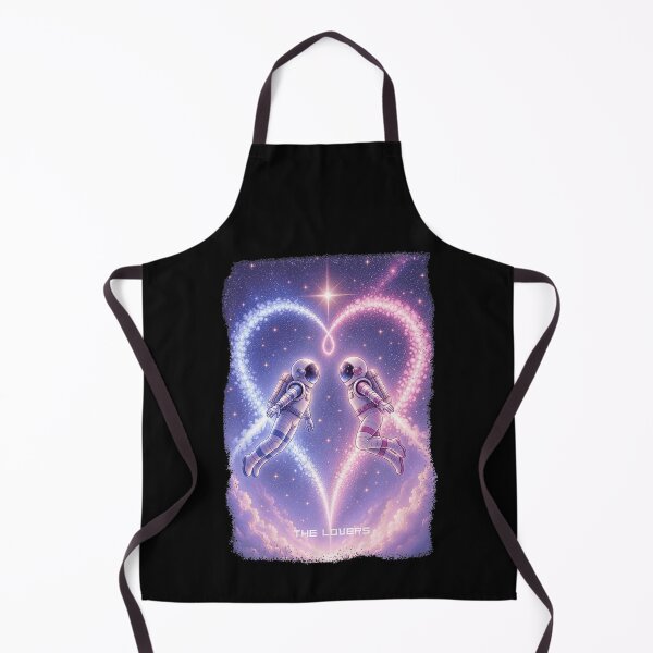 Item preview, The Lovers Tarot Card Aesthetic Astronaut Space Nebula Universe Galaxy Cosmic Love designed and sold by WumbleDoor.