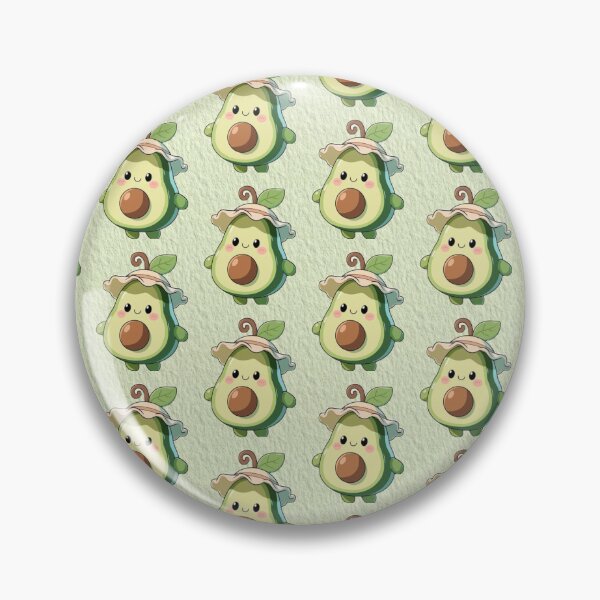Item preview, Cute Kawaii  Avocado Baby Blanket | Adorable Nursery Blanket for Babies designed and sold by Pixel&Petal.
