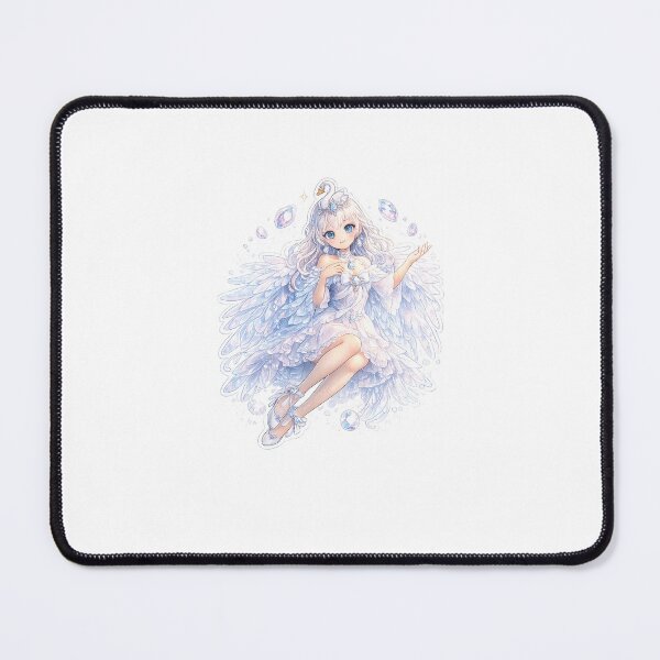 Item preview, Crystal Swan Princess Sticker designed and sold by blossomfun.