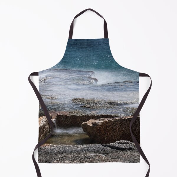 Item preview, Seascape in Malta – Tranquil Coastal Waters and Rocky Shoreline designed and sold by noport.