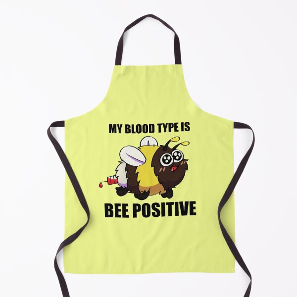 Item preview, My Blood Type is Bee Positive - Funny Bee designed and sold by BumbleBites.