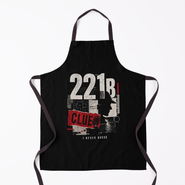 Item preview, 221B Clue I Never Guess Sherlock Holmes Case File Collage designed and sold by Fenay Designs.