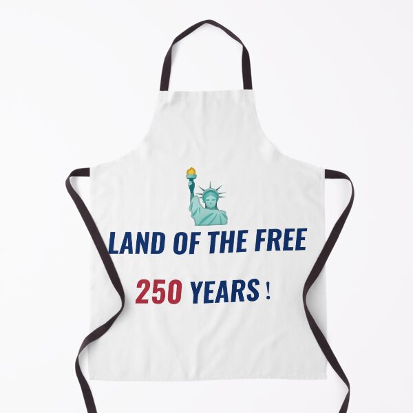 Item preview, LAND OF THE FREE 250 YEARS – America Semiquincentennial Tee | Uncle Jichuan designed and sold by Uncle-Jichuan.