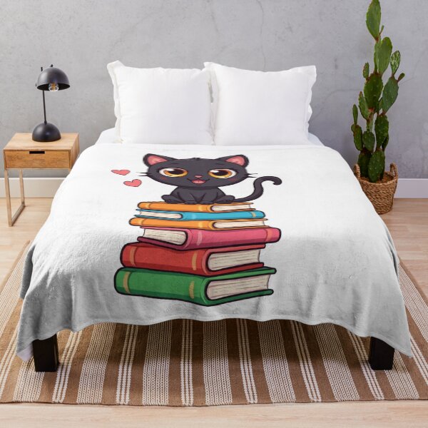 Item preview, Midnight Kitten on Books designed and sold by aminomen.