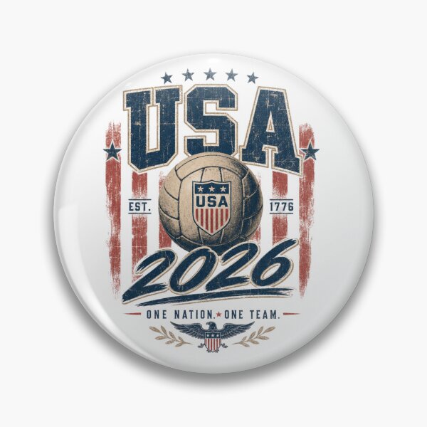 Item preview, USA 2026 Football World Cup Glory | Stars and Stripes Fan Supporter Shirt designed and sold by rushaib.