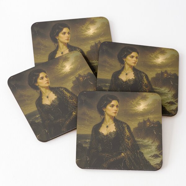 Item preview, Rebecca de Winter - Rebecca by Daphne du Maurier Gothic Romance Oil Painting designed and sold by BanaArtbyBB.