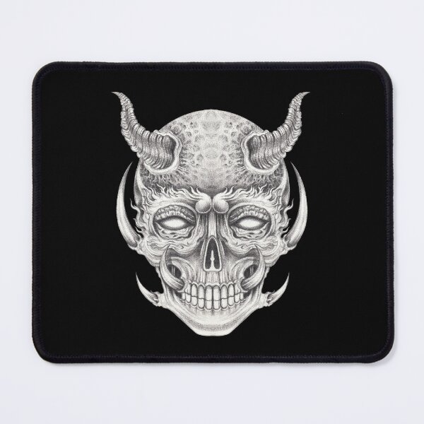 Item preview, Demon skull surreal art designed and sold by Jiwsurreal.