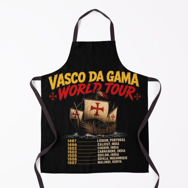 Item preview, Vasco da Gama World Tour Explorer Parody designed and sold by Retr0Tshirts.