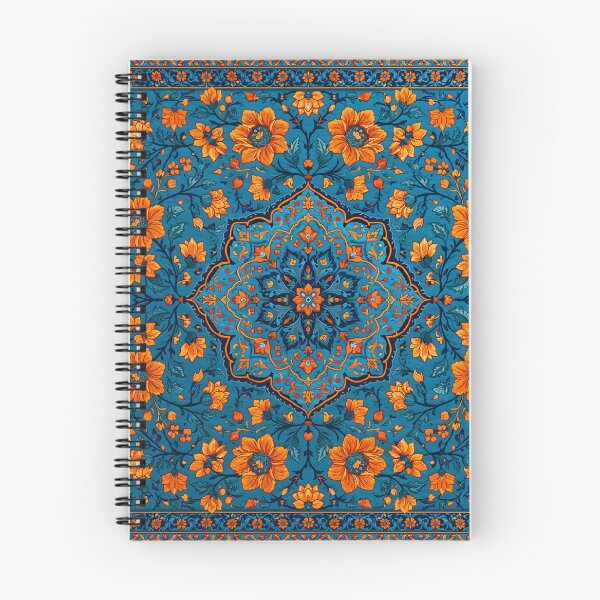Item preview, Oriental Blue Rug Beautiful Floral Design  designed and sold by GrinGalore.