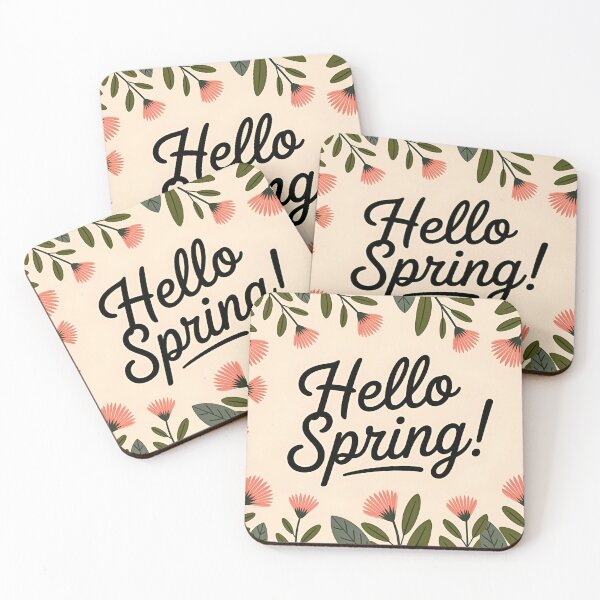 Item preview, Hello Spring – Blooming Flowers, Fresh Green Nature, and Joyful Seasonal Renewal designed and sold by zozo-shop.