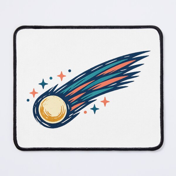 Item preview, Bright Comet Streaking Past the Midnight Stars designed and sold by eignvalue.