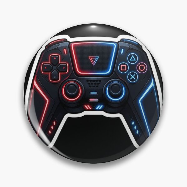 Item preview, Neon Pulse Controller Sticker designed and sold by HarvirPanag.