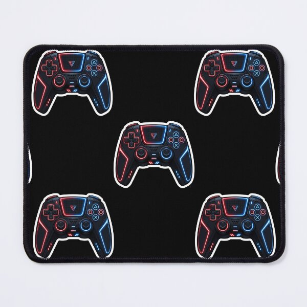 Item preview, Neon Pulse Controller Sticker designed and sold by HarvirPanag.