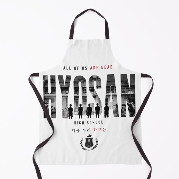 Item preview, Hyosan High School Survival | All Of Us Are Dead Typography Design designed and sold by novaduman.