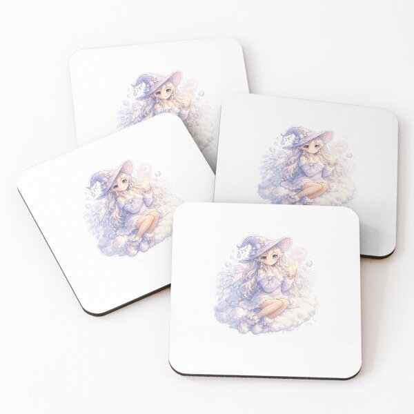 Item preview, Cloud Tea Witch Sticker designed and sold by blossomfun.
