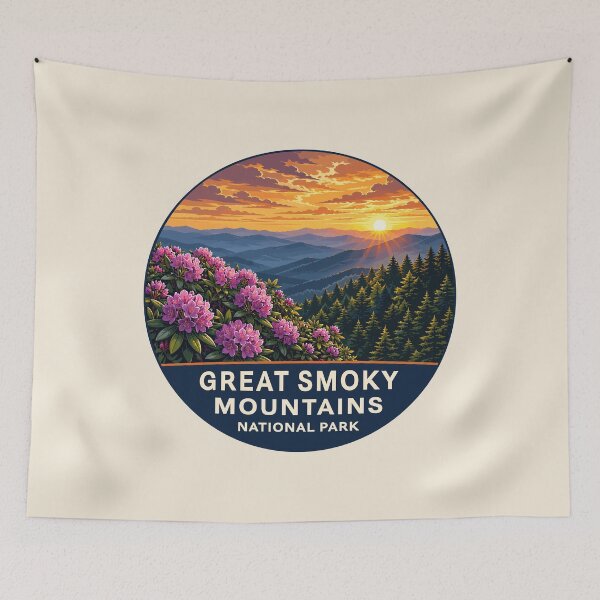 Item preview, Great Smoky Mountains National Park Sticker designed and sold by Gideon Emmerich.
