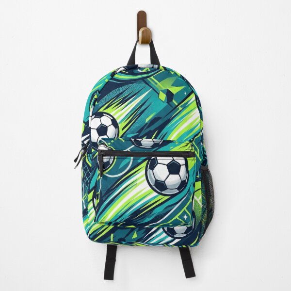 Item preview, Kickoff Chaos Seamless Soccer Pattern designed and sold by MoonwoodStudio.