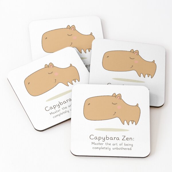 Item preview, Capybara Zen designed and sold by João Leitão.
