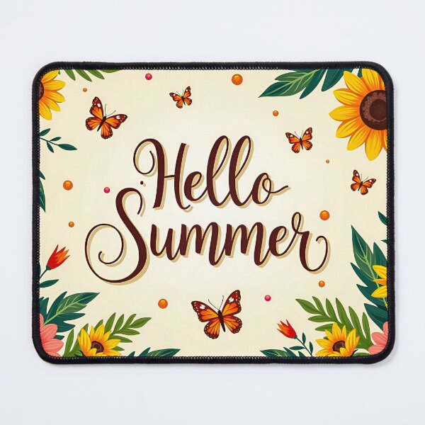 Item preview, Hello Summer – Bright Sunshine, Beach Vibes, Tropical Adventures, and Joyful Seasonal Energy designed and sold by zozo-shop.