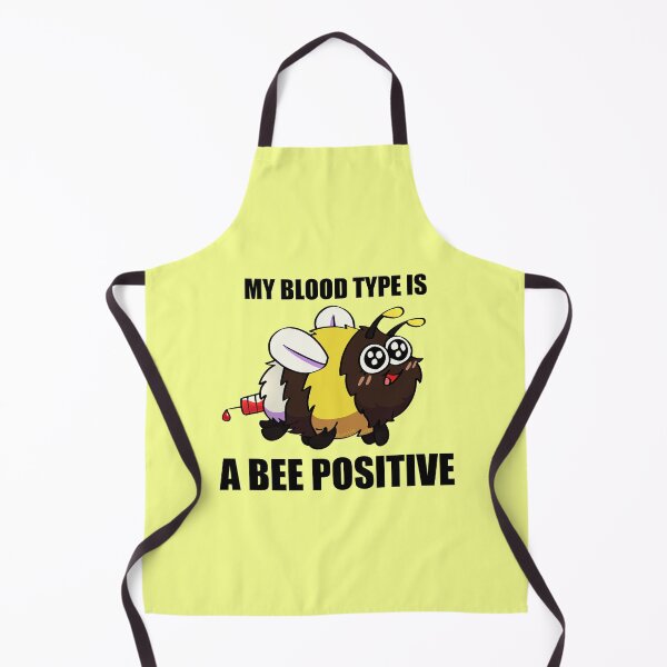Item preview, My Blood Type is A Bee Positive - Funny Bee designed and sold by BumbleBites.