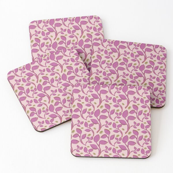 Item preview, Pink Botanical Leaf Pattern Seamless Floral Design designed and sold by HopeAndHustle.