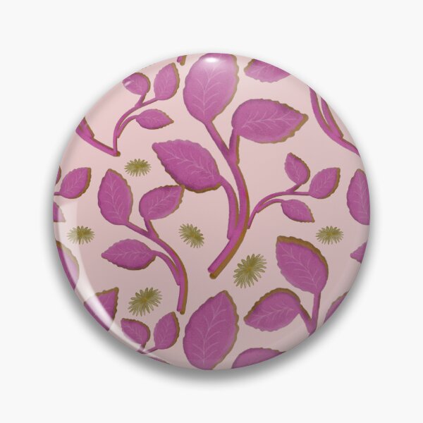 Item preview, Pink Botanical Leaf Pattern Seamless Floral Design designed and sold by HopeAndHustle.