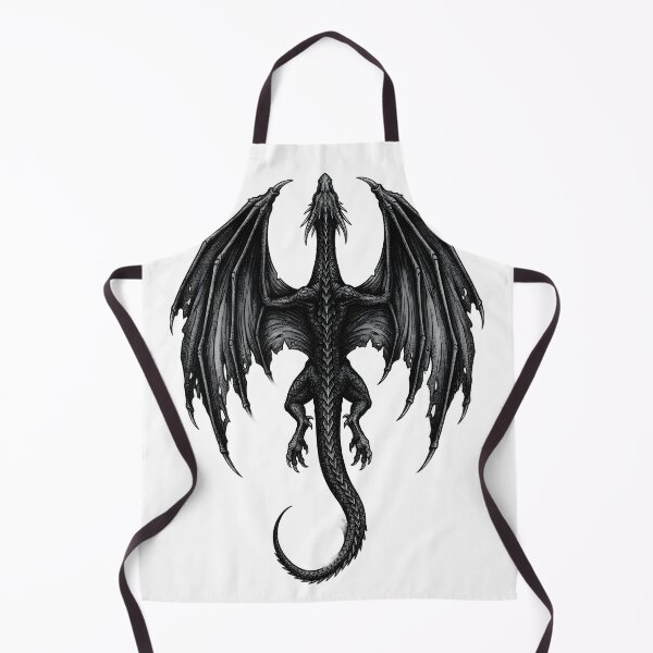 Item preview, Dark Abyss Dragon Back View Illustration designed and sold by Darkness Hole.