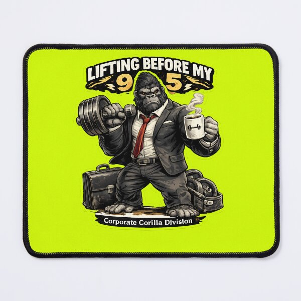 Item preview, Gym Corporate Gorilla designed and sold by lazygum.