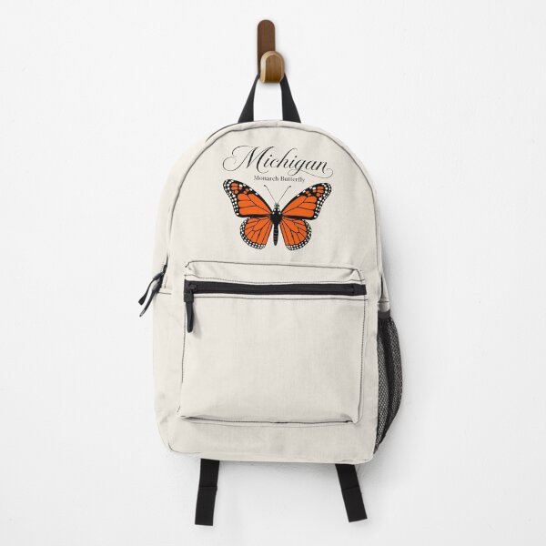 Item preview, Michigan Monarch Butterfly | State Butterfly Retro Nature Art designed and sold by The-Drip-Studio.