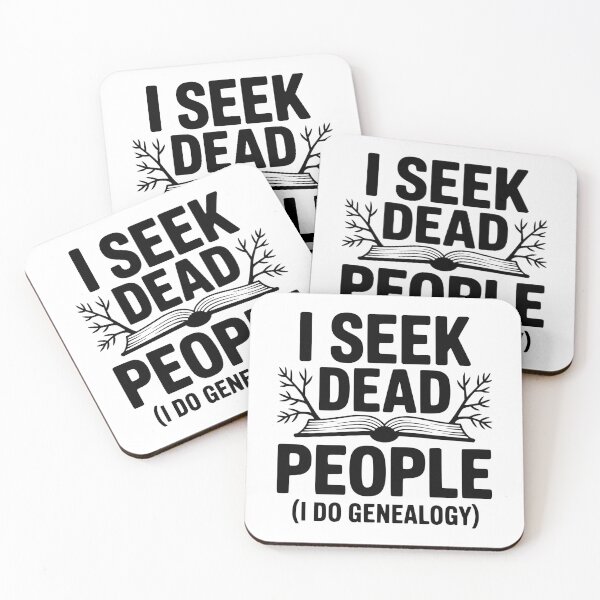 Item preview, I Seek Dead People (I Do Genealogy) designed and sold by Frank Ring.