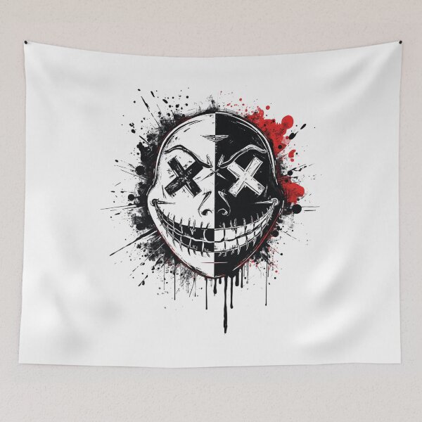 Item preview, Grunge Skull Splash designed and sold by aminomen.
