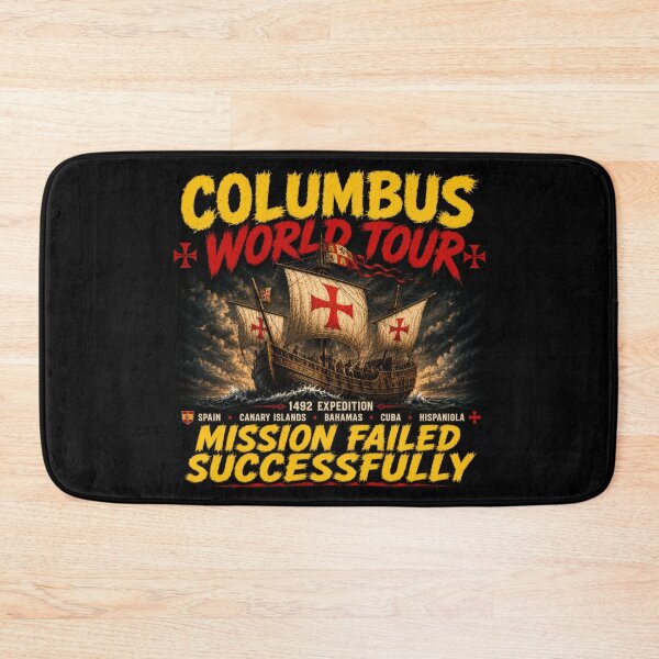 Item preview, Columbus World Tour Explorer Parody designed and sold by Retr0Tshirts.